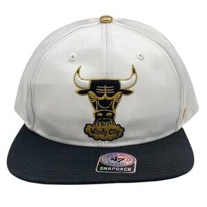 Chicago Bulls Windy City 47‎ Brand Hardwood Classics NBA Snapback Hat 2-Tone
